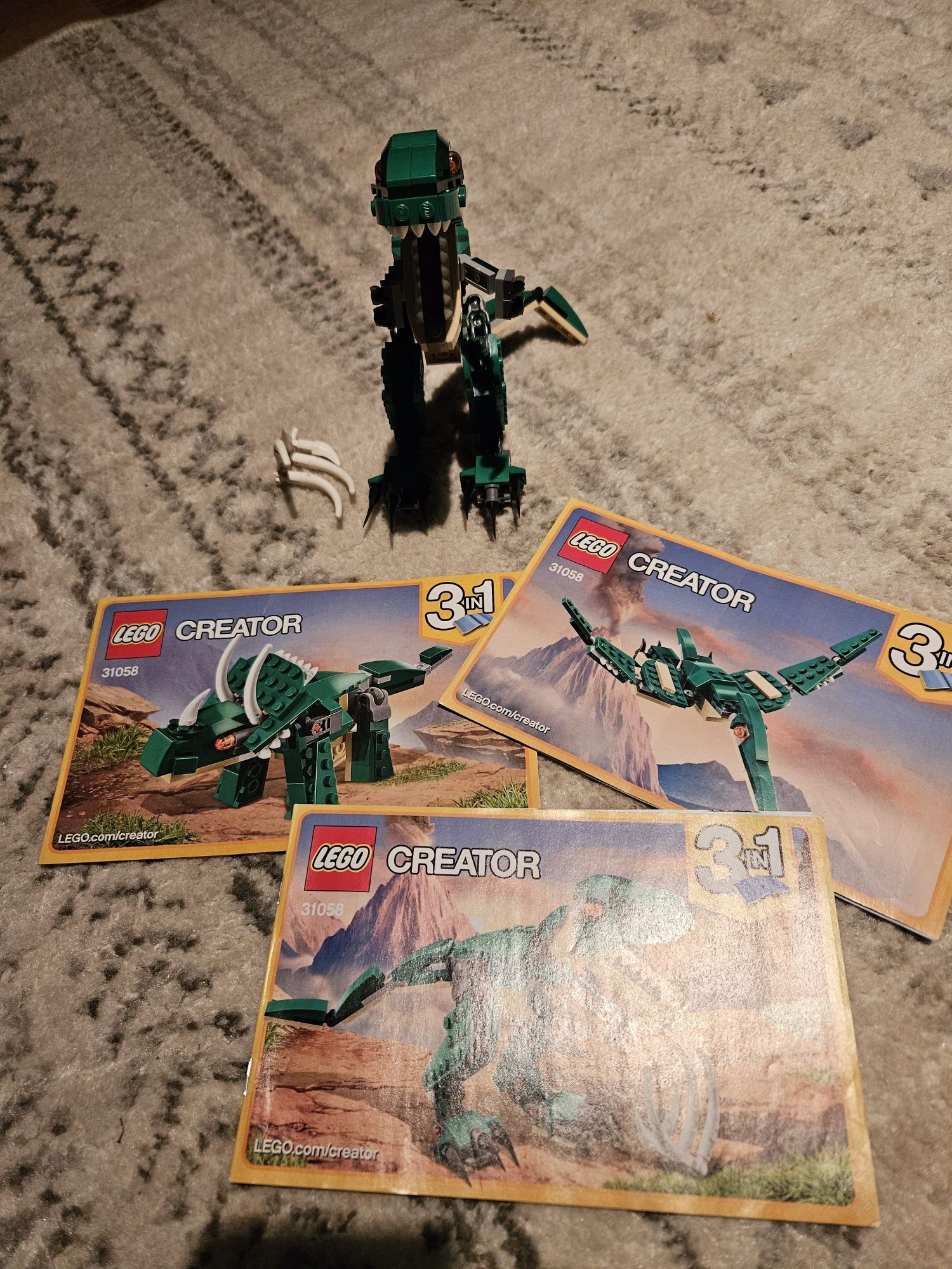 Fashion lego dinosaur 31058