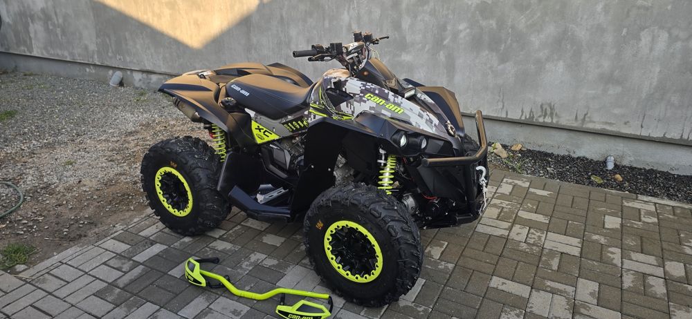 Vand ATV Can Am Renegade 1000R inmatriculat Nr. negru