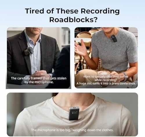 Нов Безжичен микрофон SMALLRIG S70-C2 USB-C 300м шумопотискане iPhone Android 48h кейс