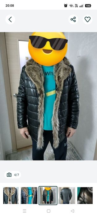 Продам мужскую дубленку