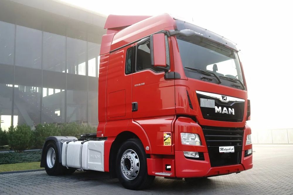 MAN TGS 18.510 / XLX / STANDARD / 100% ANVELOPE / NAVIGAȚIE