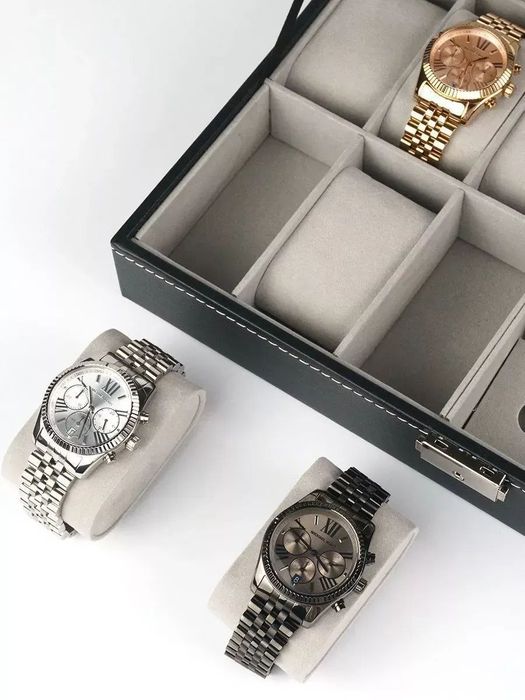 Шкатулка органайзер для часов и очков мужской подарочный