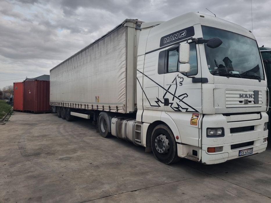 MAN 440 2008 stare fff bună  Avem in parcarea 12 MAN  TGA SI TGX 480