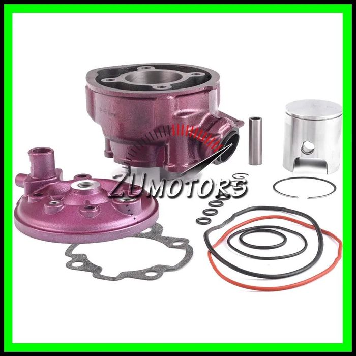 Cilindru AM6 80 90 + Chiuloasa MINARELLI Yamaha Rieju Sherco Peugeot
