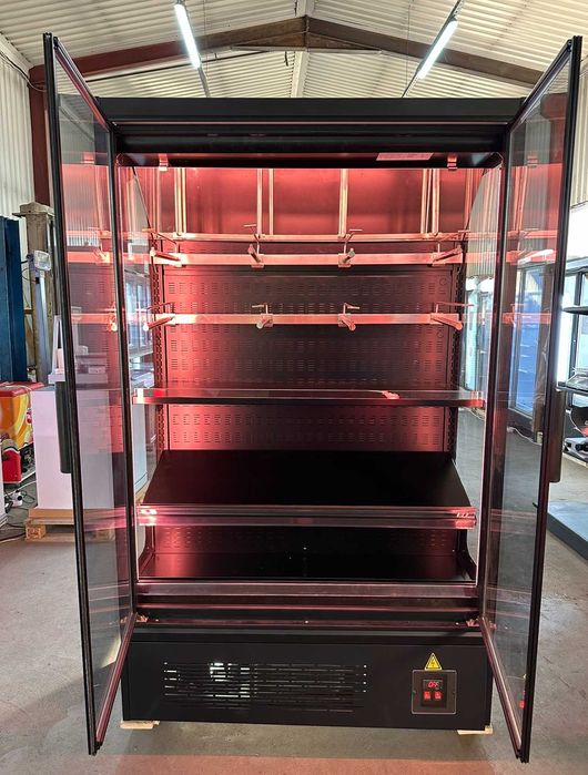 Vitrina Frigorifica pentru carne cu carlige / Premium/ 135cm/ NOU