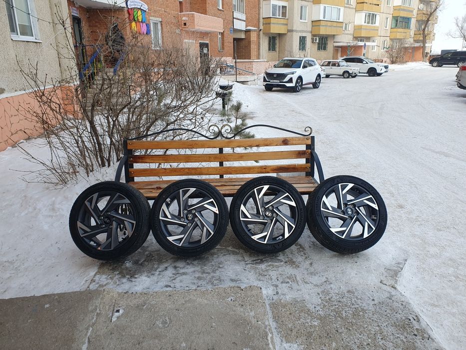 Диск с шинами на 17!