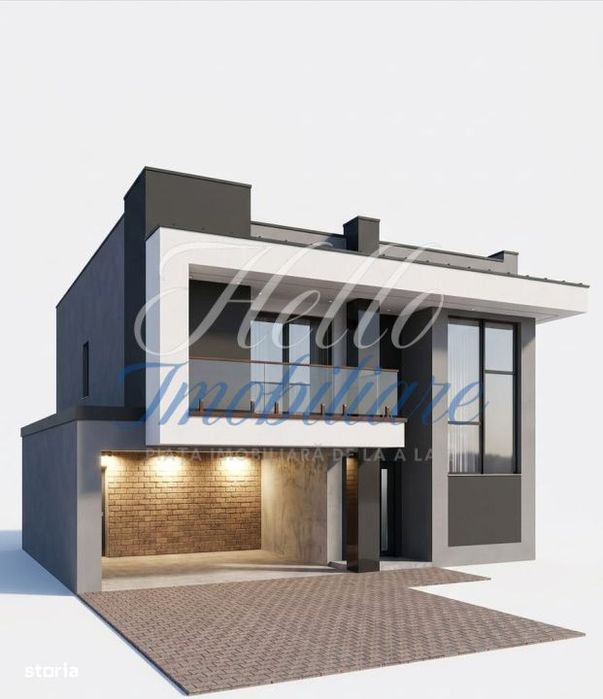 Casa Individuala 4 Camere + Garaj | Teren600 mp & Terase | Popesti