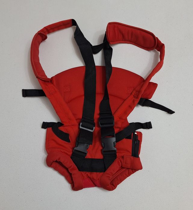 Marsupiu nou, port - bebe, ham Safety 1st Youmi Red, Rosu 3,5 - 9 Kg.