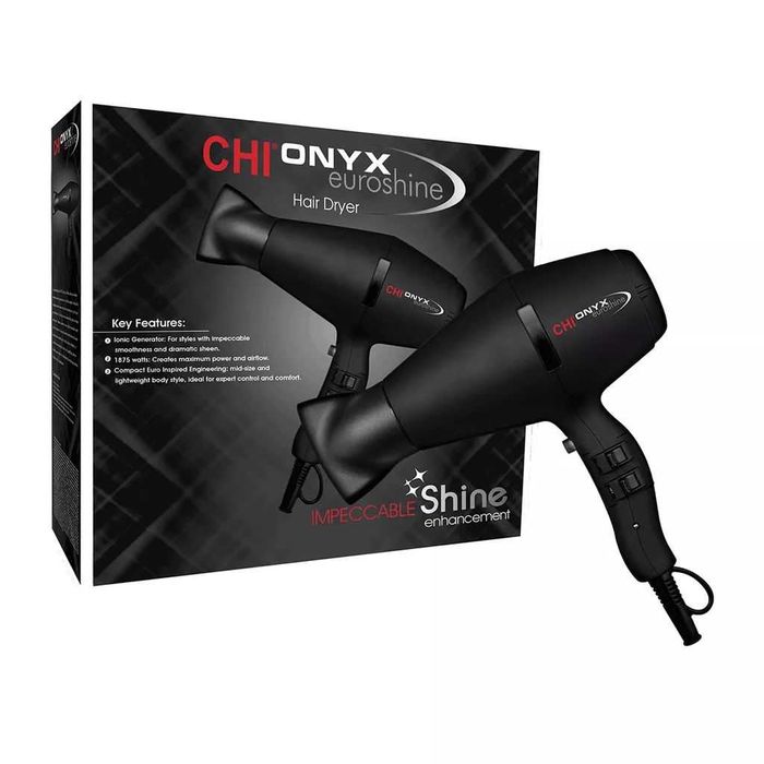 CHI Onyx Euroshine чисто нов сешоар