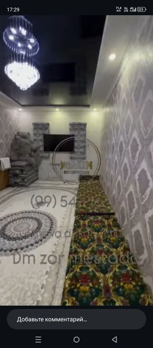 2 хонали квартира сотилади евро ремонт