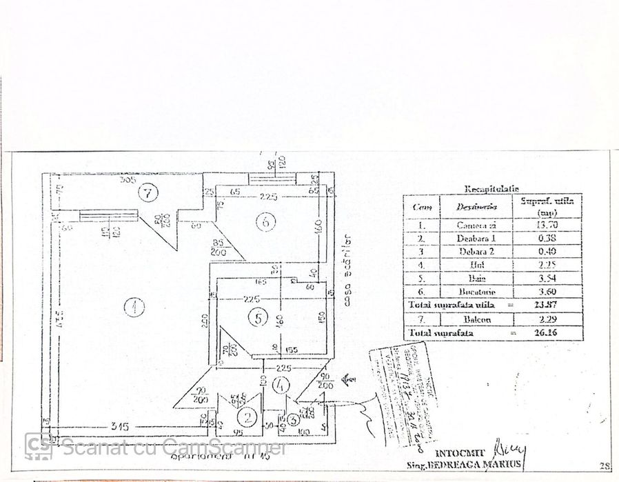 DGM IMOBILIARE: Garsoniera Calea Buc., zona Hilton