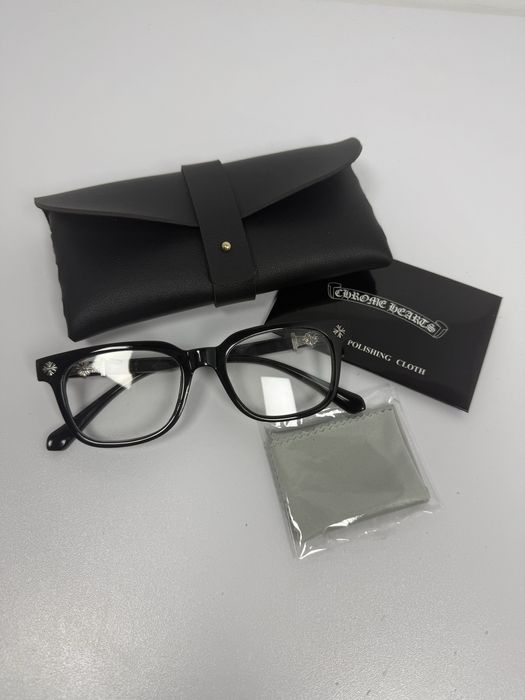 Ochelari Chrome Hearts negrii