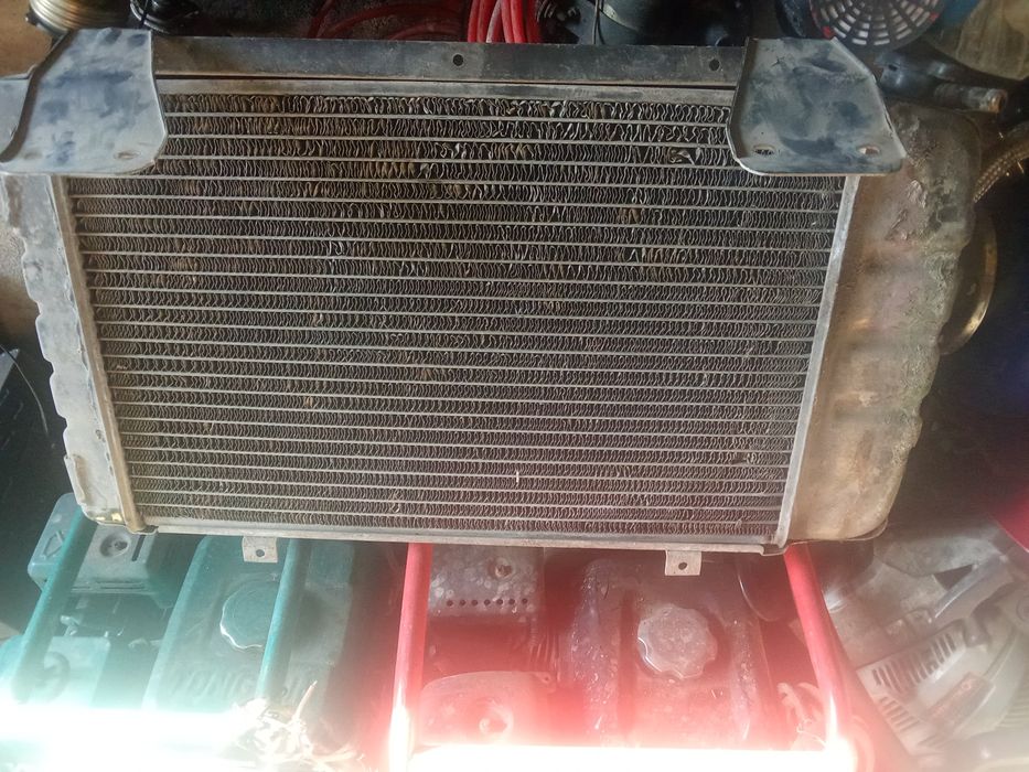 Радиатор, карбюратор, генератор