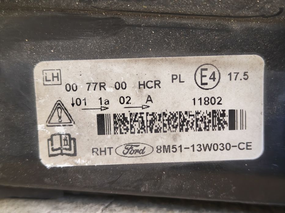 Черни фарове Ford Focus MK2 facelift 2008-2011г.