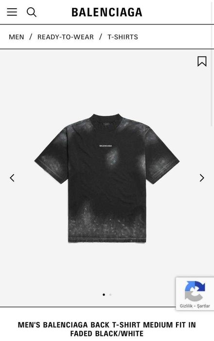 Тениска Balenciaga по оригинал NFC chip