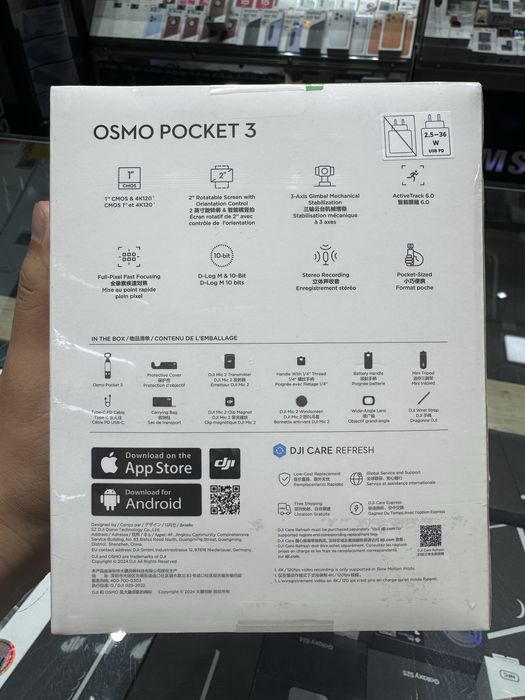 Dji osmo pocket 3 combo garantiya dostavka