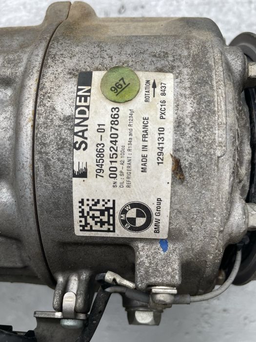 Компресор климатик BMW G31 530xd – оригинален Sanden