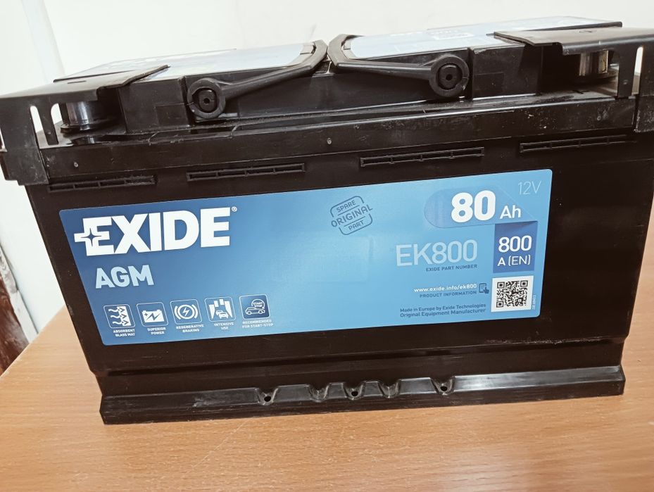 Новый аккумулятор Exide
