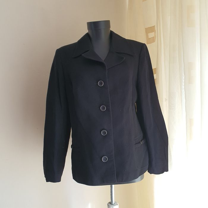 Sacou negru din lana