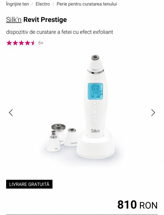 Aparat curatare fata exfoliere