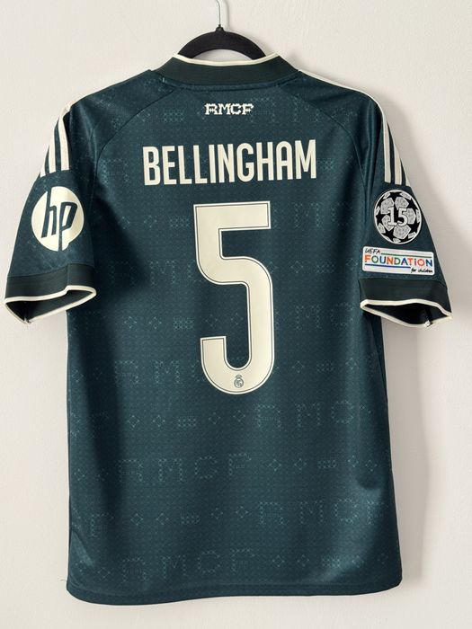 Tricou fotbal Real Madrid Away 26/27 Mbappe Bellingham Valverde Vini