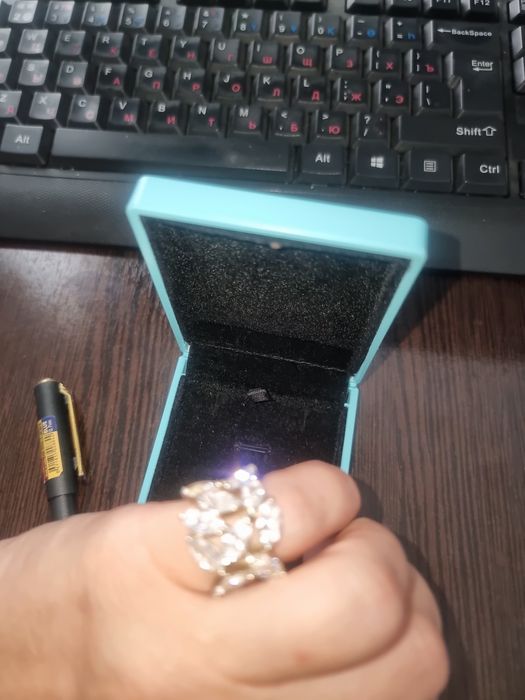 Серебро, кольцо, подвеска