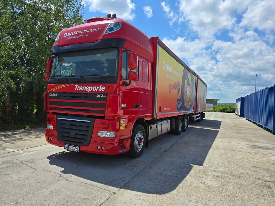 DAF XF 105 510 Autocamion cu remorca tandem