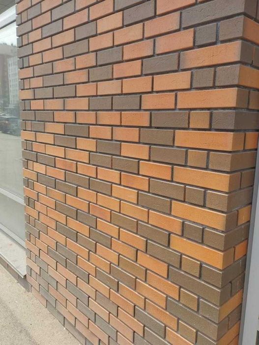 Кирпичи из клинкерной глины для облицовки