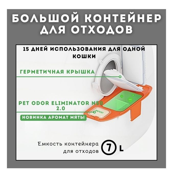 Умный туалет для кошек