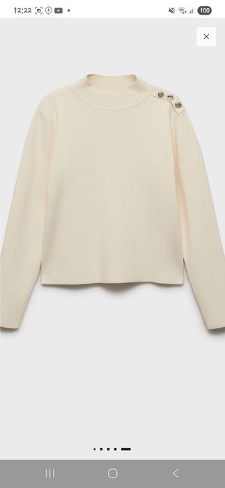 турецкий классический свитер от Манго со скидкой