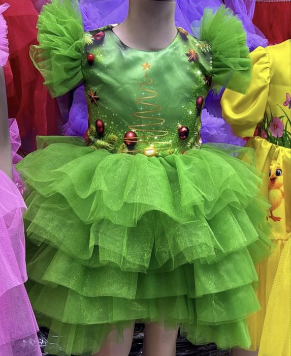 Ёлка/ёлочка платье для девочек /прокат