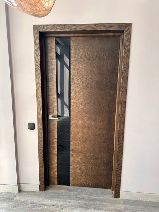 Двери внутренние в сборе - шпон