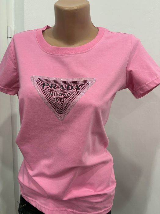 Tricou roz de dama