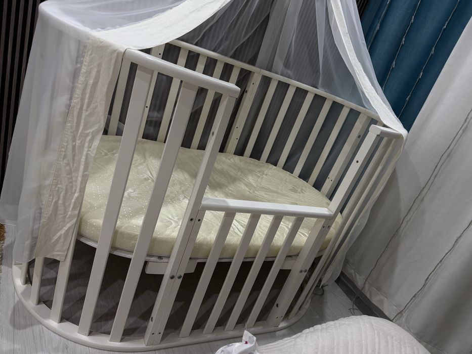 Манеж детский круглый + овальный