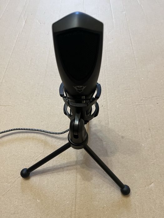Microfon USB Trust GXT 232 Mantis Gaming Streaming Podcast PC + Trepied Original