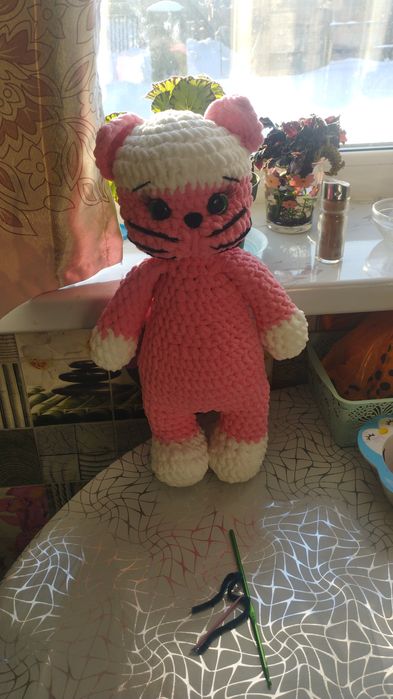 Вязаные игрушки плюшевые