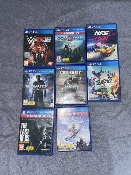 Продавам игри за PS4/PS5