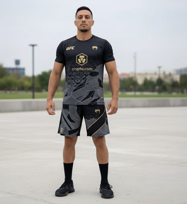 SET UFC MMA negru-auriu Original