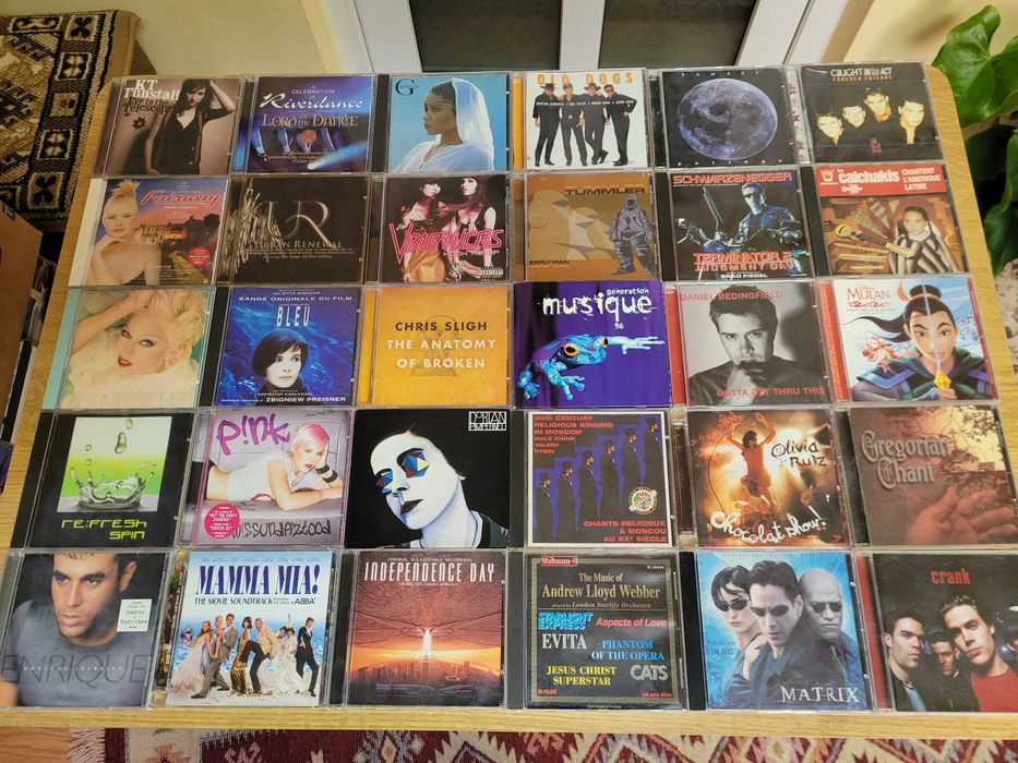 cd-uri audio originale 1, pret pe bucata