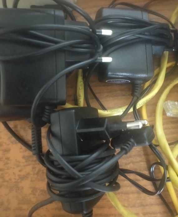 Роутер, модем, зарядки