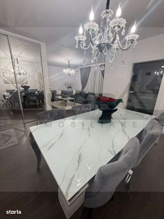 Apartament de 3 camere Ultrafinisat, 80mp, parcare inclusa, zona Vivo