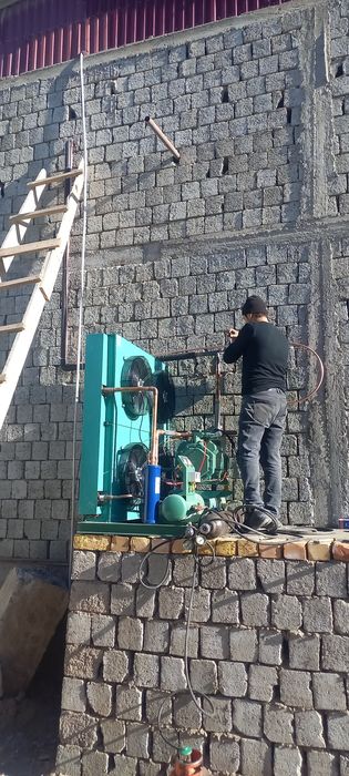 Xolodelnik omborxonalar ustanofka