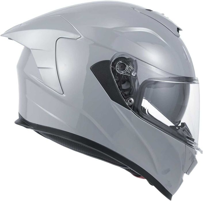 MY-936 пълнолицева каска с визьор, ECE 22.06, сива, L N7