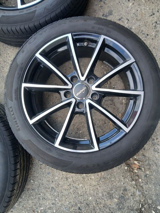 Set 4 jante renault Grand scenic 205 55 17 pirelii 2024 senzori presiune