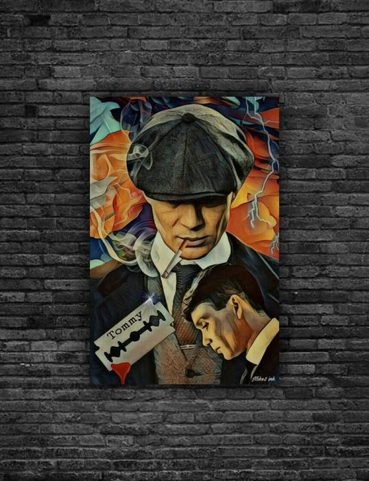 Картины и оформление витрин для барбершопов | Стильно, брутально