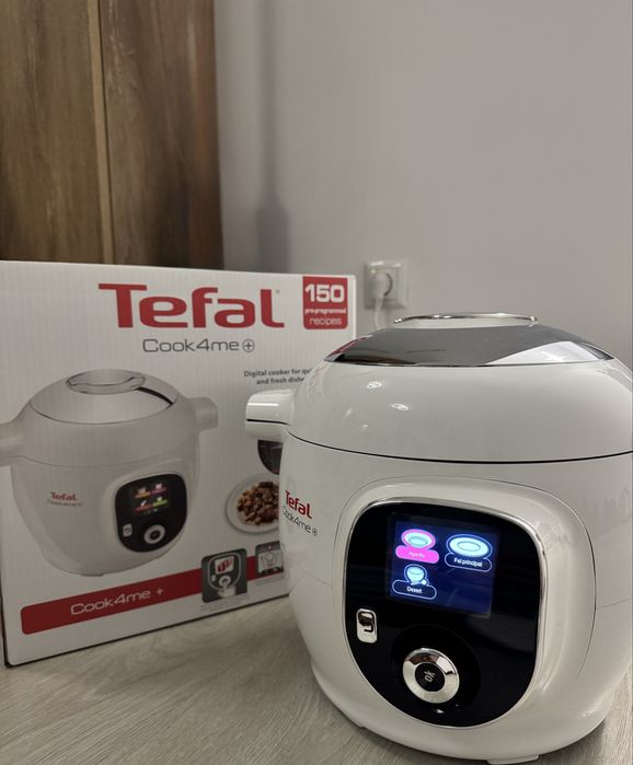 Multicooker TEFAL Cook4Me+ Connect CY855830, 6l, 1600W, 6 programe