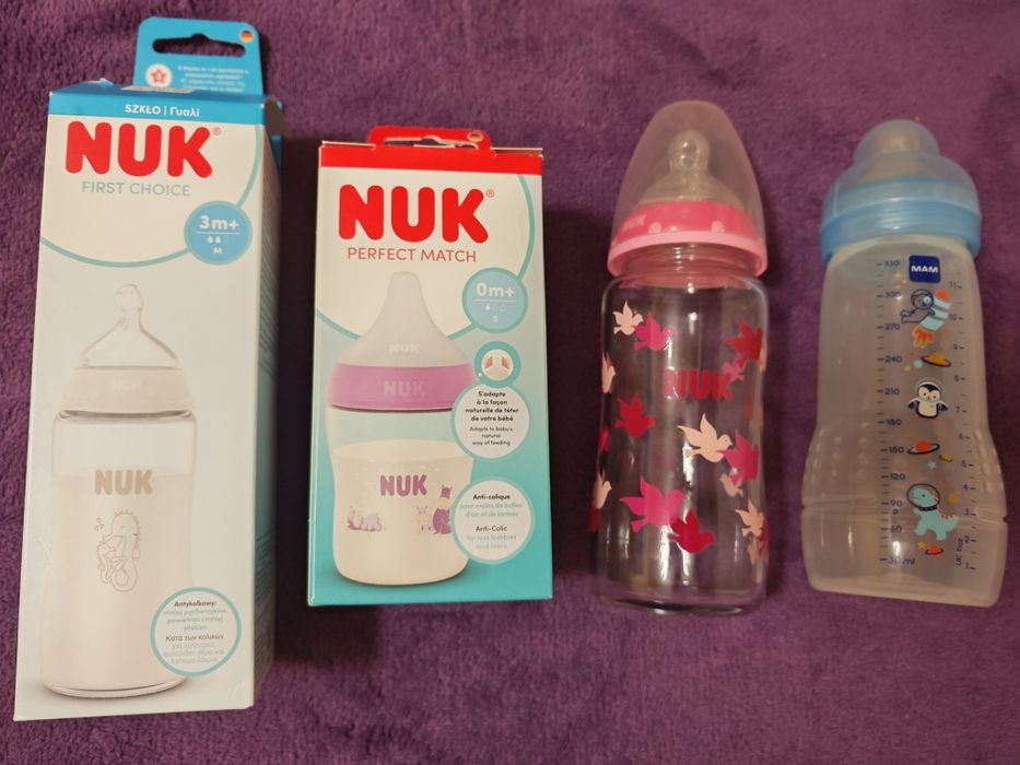 Бебешки шишета Nuk