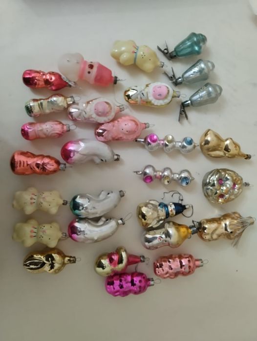 Ёлочные игрушки советские