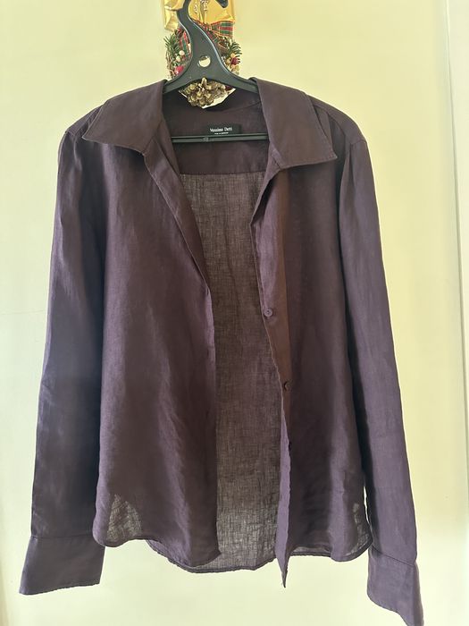 Massimo dutti рубашка лён