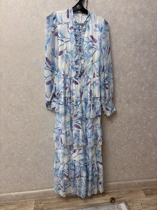 Шифон лазерден матадан  көйлек 19500тг